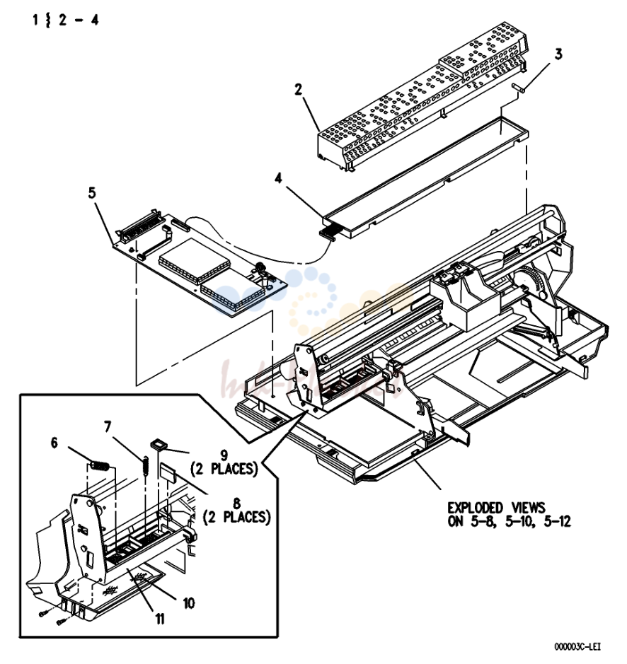 3. Parts List 5-8 Xi70c Service Manual
