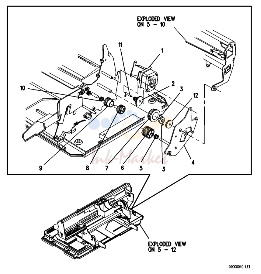 4. Parts List 5-10 Xi70c Service Manual