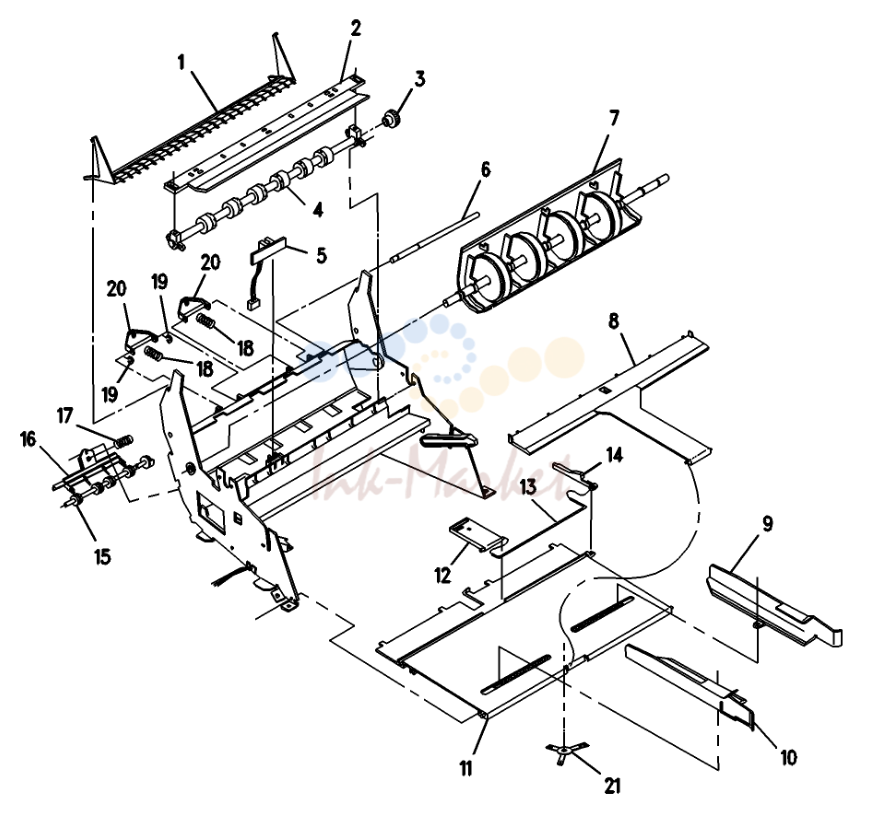 6. Parts List 5-14 Xi70c Service Manual